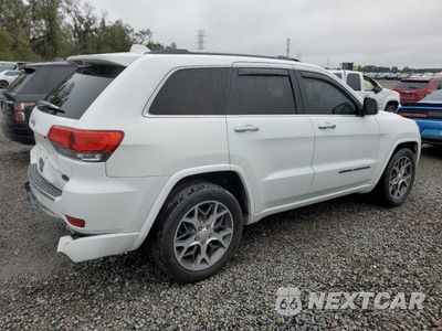 Trzecie zdjęcie samochodu z tyłu: 2019 JEEP GRAND CHEROKEE OVERLAND VIN:1C4RJECGXKC643287 - miniatura