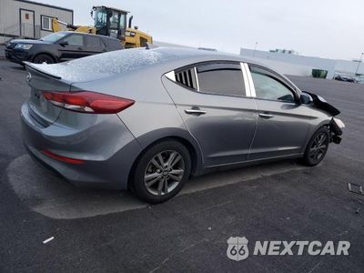 Trzecie zdjęcie samochodu z tyłu: 2018 HYUNDAI ELANTRA SEL VIN:5NPD84LF1JH297933 - miniatura