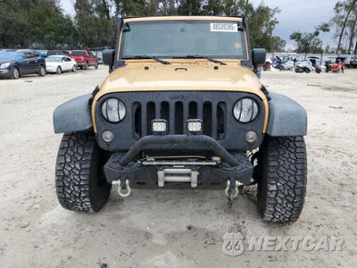 Piąte zdjęcie samochodu w środku: 2014 JEEP WRANGLER SPORT VIN:1C4AJWAG6EL171924 - miniatura