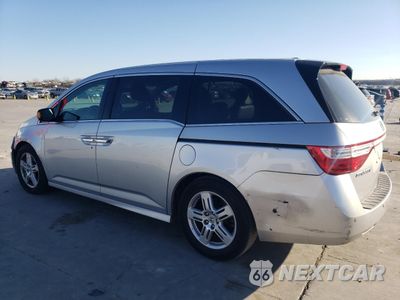 Drugie zdjęcie samochodu z przodu: 2013 HONDA ODYSSEY TOURING VIN:5FNRL5H98DB075227 - miniatura