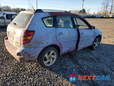 Trzecie zdjęcie samochodu z tyłu: 2005 PONTIAC VIBE VIN:5Y2SM63825Z429760 - miniatura