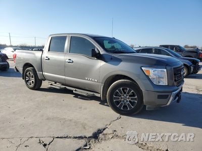 Czwarte zdjęcie samochodu z boku: 2021 NISSAN TITAN S VIN:1N6AA1EE2MN522470 - miniatura
