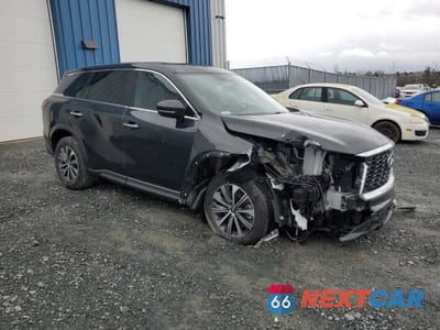 Czwarte zdjęcie samochodu z boku: 2024 INFINITI QX60 PURE VIN:5N1DL1ESXRC354351 - miniatura