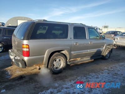 Trzecie zdjęcie samochodu z tyłu: 2000 CHEVROLET SUBURBAN K1500 VIN:3GNFK16T1YG119668 - miniatura