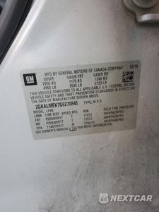 Zdjęcie 15 z 15 samochodu: 2016 GMC TERRAIN SLE VIN:2GKALMEK7G6270846 - miniatura