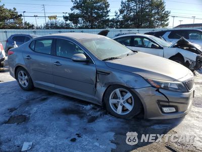 Czwarte zdjęcie samochodu z boku: 2015 KIA OPTIMA LX VIN:5XXGM4A74FG457102 - miniatura