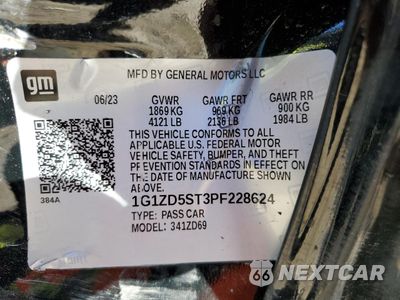 Zdjęcie 14 z 14 samochodu: 2023 CHEVROLET MALIBU LT VIN:1G1ZD5ST3PF228624 - miniatura