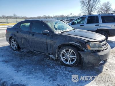 Czwarte zdjęcie samochodu z boku: 2014 DODGE AVENGER SXT VIN:1C3CDZCB6EN117728 - miniatura