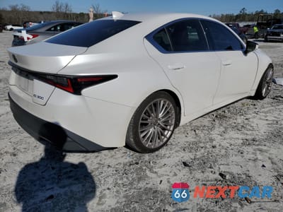 Trzecie zdjęcie samochodu z tyłu: 2022 LEXUS IS 300 VIN:JTHDA1D22N5119256 - miniatura