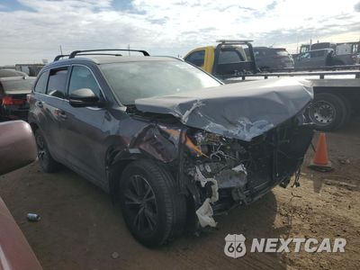Czwarte zdjęcie samochodu z boku: 2016 TOYOTA HIGHLANDER XLE VIN:5TDJKRFH5GS342468 - miniatura