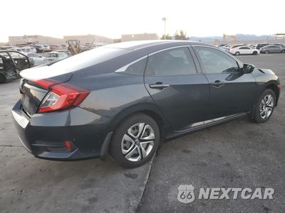 Trzecie zdjęcie samochodu z tyłu: 2017 HONDA CIVIC LX VIN:19XFC2F58HE074172 - miniatura