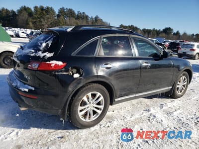 Trzecie zdjęcie samochodu z tyłu: 2006 INFINITI FX35 VIN:JNRAS08W36X206680 - miniatura