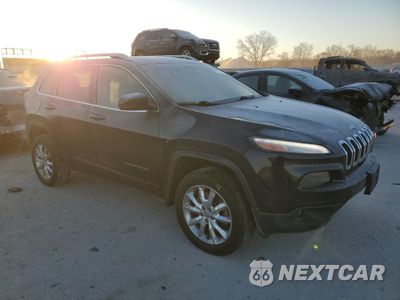 Czwarte zdjęcie samochodu z boku: 2015 JEEP CHEROKEE LIMITED VIN:1C4PJMDS6FW591908 - miniatura