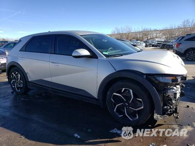 Czwarte zdjęcie samochodu z boku: 2024 HYUNDAI IONIQ 5 SEL VIN:KM8KNDDFXRU289101 - miniatura