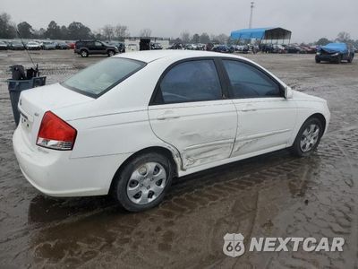 Trzecie zdjęcie samochodu z tyłu: 2008 KIA SPECTRA EX VIN:KNAFE121085541178 - miniatura