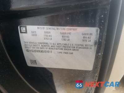 Zdjęcie 12 z 12 samochodu: 2010 CHEVROLET CORVETTE VIN:1G1YG2DWXA5101617 - miniatura