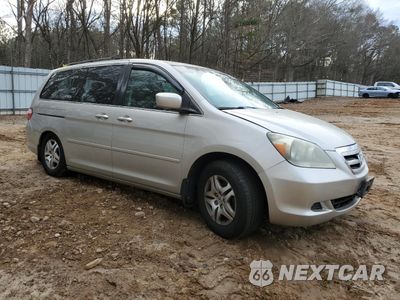 Czwarte zdjęcie samochodu z boku: 2005 HONDA ODYSSEY EX VIN:5FNRL38495B408335 - miniatura