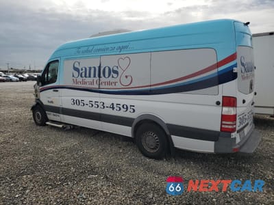 Drugie zdjęcie samochodu z przodu: 2015 MERCEDES-BENZ SPRINTER 2500 VIN:WDZPE8DC0F5965696 - miniatura