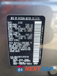 Zdjęcie 16 z 16 samochodu: 2020 INFINITI QX80 LUXE VIN:JN8AZ2NF7L9705109 - miniatura