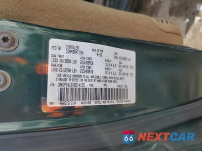 Zdjęcie 14 z 14 samochodu: 1997 DODGE GRAND CARAVAN LE VIN:1B4GP54L6VB214155 - miniatura