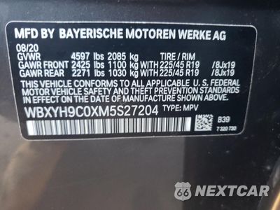 Zdjęcie 13 z 14 samochodu: 2021 BMW X2 SDRIVE28I VIN:WBXYH9C0XM5S27204 - miniatura