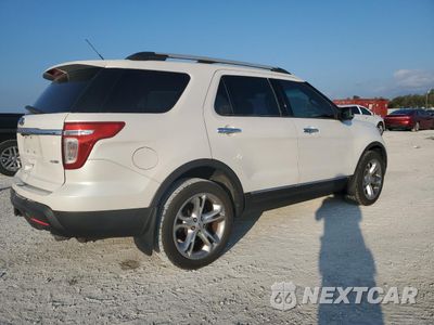 Trzecie zdjęcie samochodu z tyłu: 2013 FORD EXPLORER LIMITED VIN:1FM5K8F89DGA18517 - miniatura