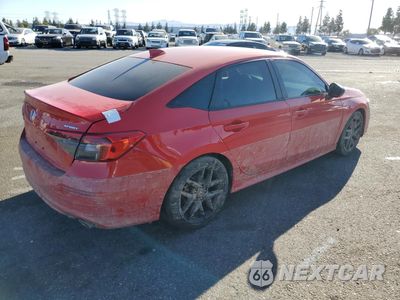Trzecie zdjęcie samochodu z tyłu: 2022 HONDA CIVIC SPORT VIN:2HGFE2F53NH556866 - miniatura