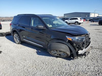 Czwarte zdjęcie samochodu z boku: 2023 FORD EXPLORER XLT VIN:1FMSK8DHXPGA95245 - miniatura