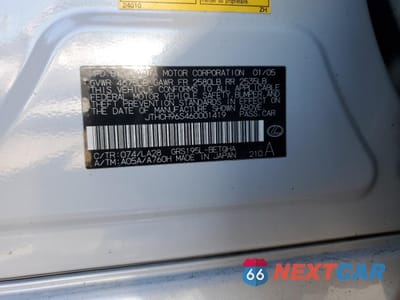 Zdjęcie 14 z 14 samochodu: 2006 LEXUS GS 300 VIN:JTHCH96S460001419 - miniatura