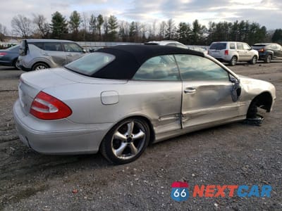 Trzecie zdjęcie samochodu z tyłu: 2005 MERCEDES-BENZ CLK 320 VIN:WDBTK65J35F121250 - miniatura