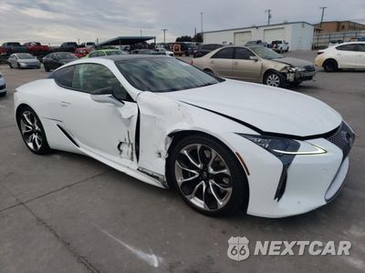 Czwarte zdjęcie samochodu z boku: 2019 LEXUS LC 500 VIN:JTHHP5AY0KA007011 - miniatura