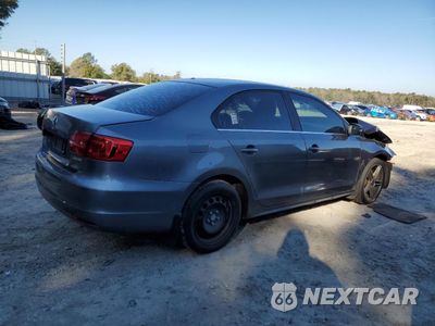 Trzecie zdjęcie samochodu z tyłu: 2013 VOLKSWAGEN JETTA SE VIN:3VWDX7AJ4DM384846 - miniatura