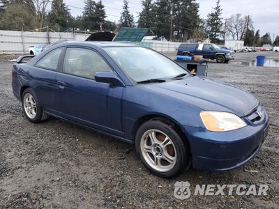 Czwarte zdjęcie samochodu z boku: 2003 HONDA CIVIC EX VIN:1HGEM219X3L026774 - miniatura