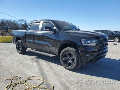 Czwarte zdjęcie samochodu z boku: 2021 RAM 1500 BIG HORN/LONE STAR VIN:1C6SRFFT0MN505491 - miniatura