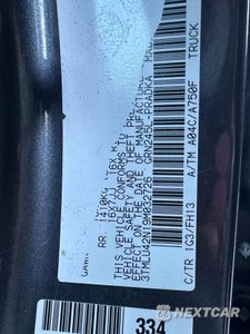 Zdjęcie 10 z 10 samochodu: 2009 TOYOTA TACOMA DOUBLE CAB VIN:3TMLU42N19M032726 - miniatura