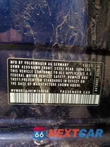 Zdjęcie 12 z 12 samochodu: 2012 VOLKSWAGEN GTI VIN:WVWHD7AJ8CW194558 - miniatura