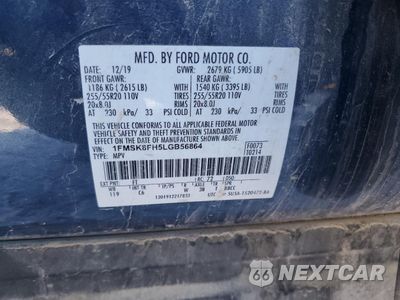 Zdjęcie 15 z 16 samochodu: 2020 FORD EXPLORER LIMITED VIN:1FMSK8FH5LGB56864 - miniatura