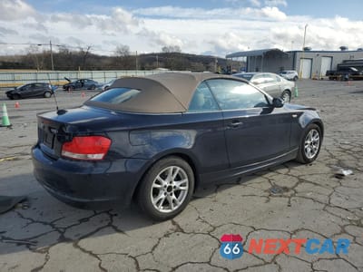 Trzecie zdjęcie samochodu z tyłu: 2009 BMW 128 I VIN:WBAUL73569VJ75424 - miniatura
