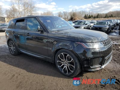 Czwarte zdjęcie samochodu z boku: 2021 LAND ROVER RANGE ROVER SPORT HSE SILVER EDITION VIN:SALWR2SU7MA782432 - miniatura