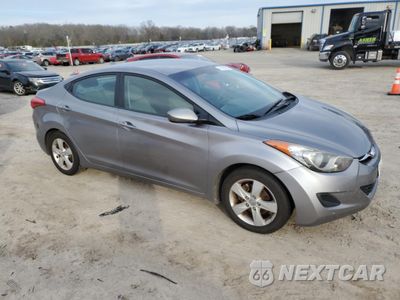 Czwarte zdjęcie samochodu z boku: 2011 HYUNDAI ELANTRA GLS VIN:KMHDH4AE6BU109601 - miniatura