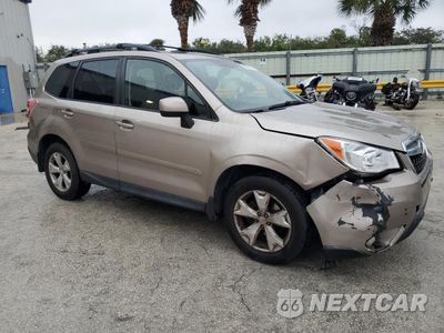 Czwarte zdjęcie samochodu z boku: 2015 SUBARU FORESTER 2.5I PREMIUM VIN:JF2SJADC4FH580591 - miniatura