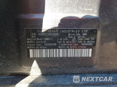 Zdjęcie 13 z 13 samochodu: 2013 SUBARU OUTBACK 2.5I PREMIUM VIN:4S4BRCCCXD3209932 - miniatura