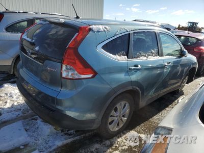 Trzecie zdjęcie samochodu z tyłu: 2014 HONDA CR-V EX VIN:5J6RM4H54EL071821 - miniatura