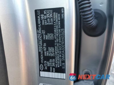 Zdjęcie 13 z 13 samochodu: 2024 HYUNDAI TUCSON SE VIN:5NMJA3DE9RH433628 - miniatura