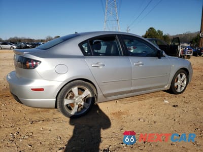 Trzecie zdjęcie samochodu z tyłu: 2006 MAZDA 3 S VIN:JM1BK323161449668 - miniatura