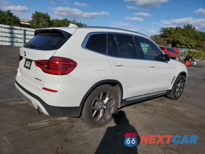 Trzecie zdjęcie samochodu z tyłu: 2020 BMW X3 SDRIVE30I VIN:5UXTY3C0XL9B53845 - miniatura