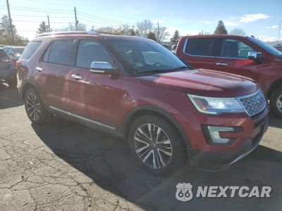 Czwarte zdjęcie samochodu z boku: 2017 FORD EXPLORER PLATINUM VIN:1FM5K8HT2HGE25277 - miniatura