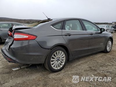 Trzecie zdjęcie samochodu z tyłu: 2016 FORD FUSION SE HYBRID VIN:3FA6P0LU5GR298369 - miniatura