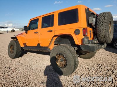 Drugie zdjęcie samochodu z przodu: 2012 JEEP WRANGLER UNLIMITED RUBICON VIN:1C4HJWFGXCL220949 - miniatura