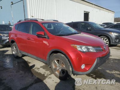Czwarte zdjęcie samochodu z boku: 2015 TOYOTA RAV4 XLE VIN:JTMRFREV3FD136378 - miniatura